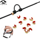 10 шт. аксессуары для стрельбы из лука, пряжка из меди для стрельбы из лука, аксессуары для охоты