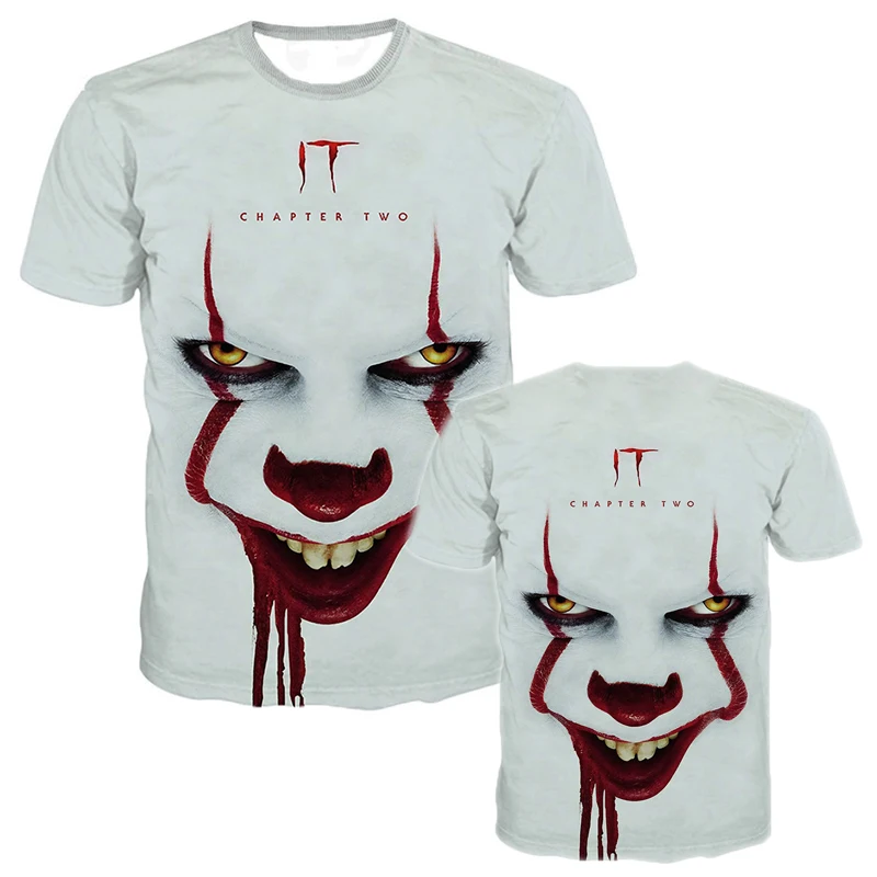 

IT Chapter Two 3D Printed Hoodie Sweatshirts Men Women Clown Thriller Terrorist Movie Pullover Fashion Casual Oversized Hoodies