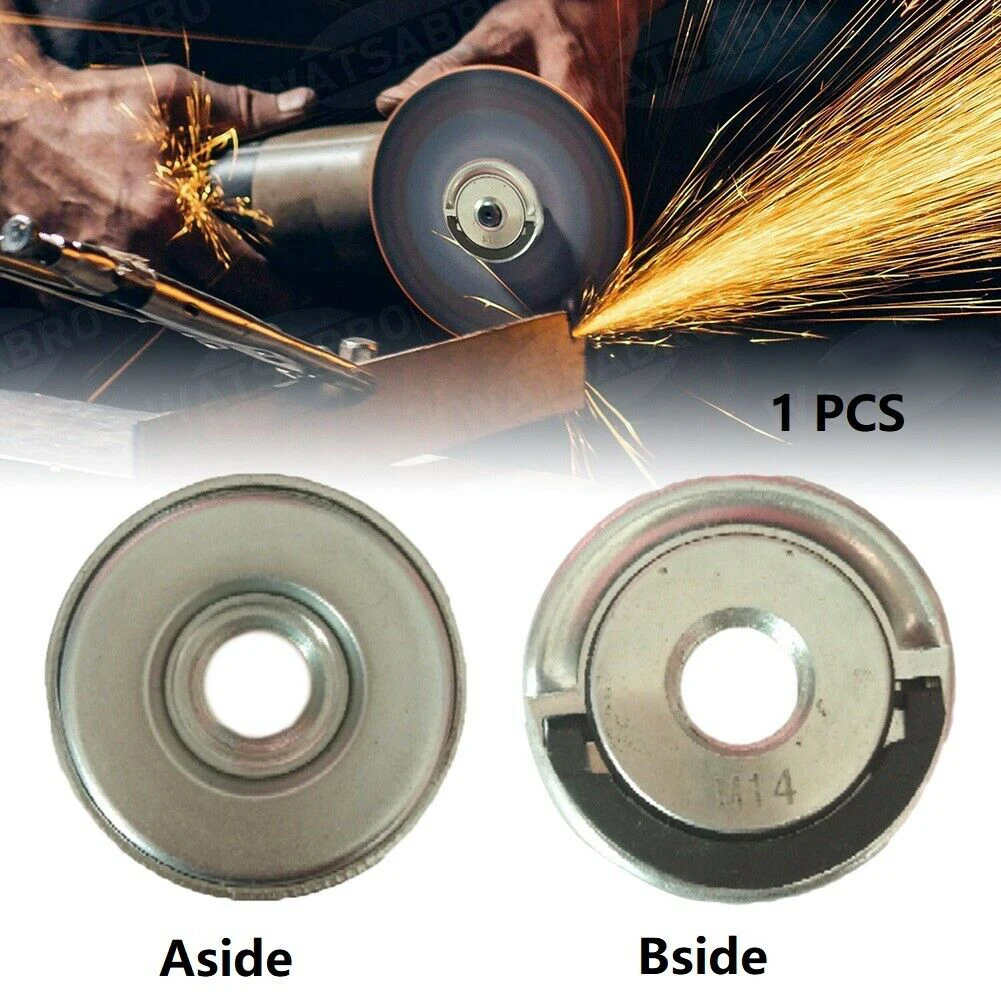 

Accessories Quick Change Locking Parts M14 Flange Nut Angle Grinder Release Tool Blade Disc Durable Replacement Oscillating