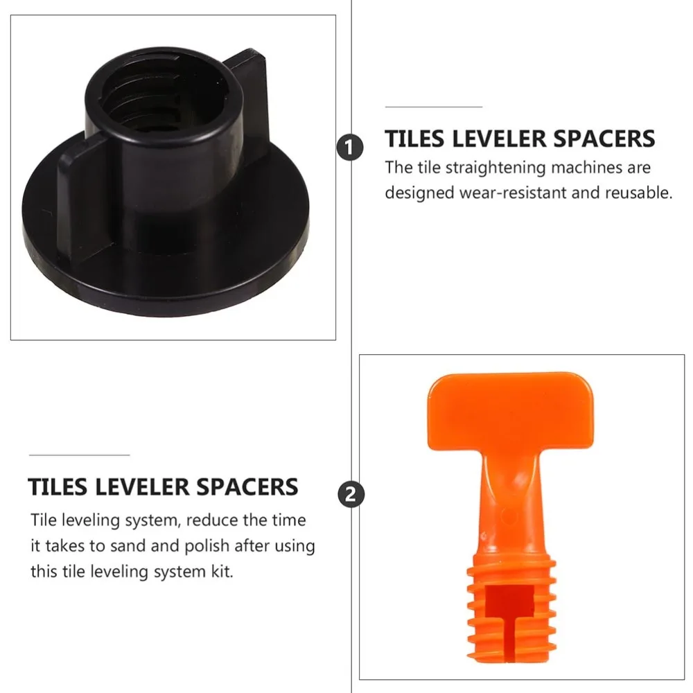 

150pcs Tiles Positioning Flooring Wall Tile Leveling System Kit Tool with Wrench