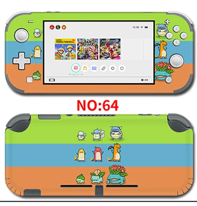 Защитная крышка наклейка Виниловая для консоли Nintendo switch lite Xenoblade 2/цельный