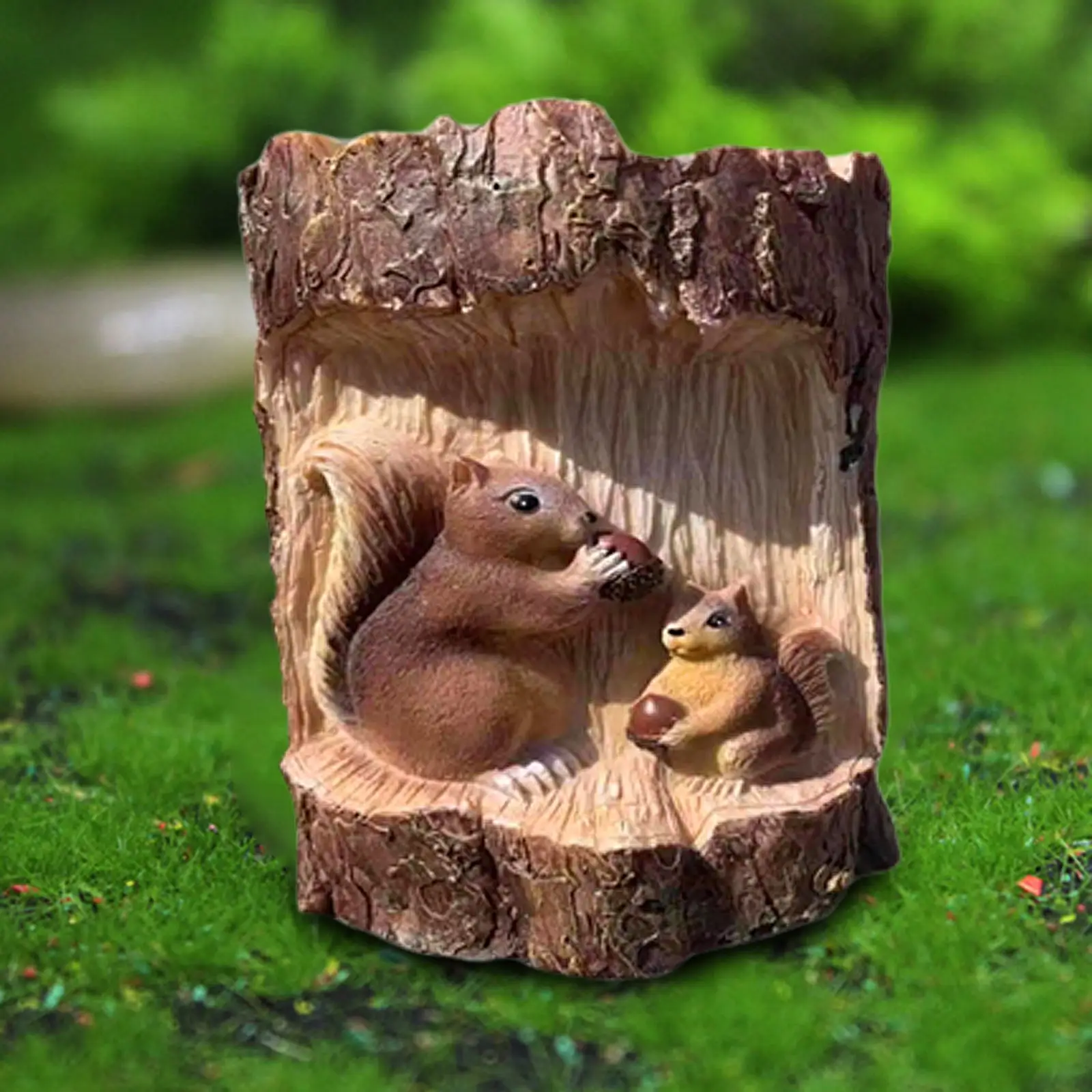 

Solar Power Garden Squirrels Resin Decoration Crafts Gardening Sculpture Lawn Lamp Courtyard Landscape Statue Outdoor Figurine