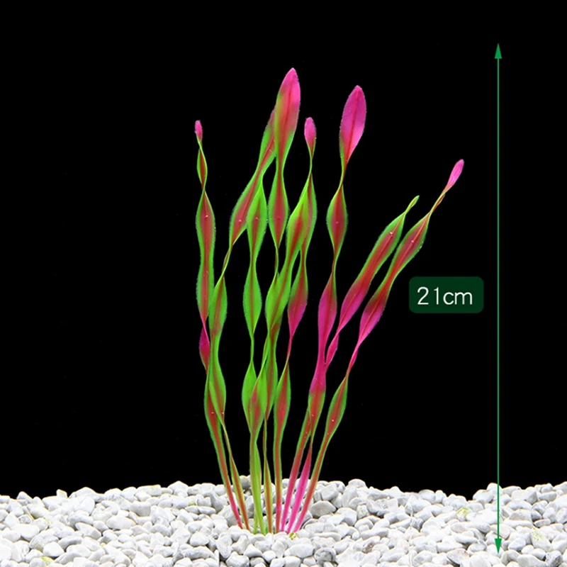 1 шт. Пластик Декор для аквариума моделирование морские водоросли материалы