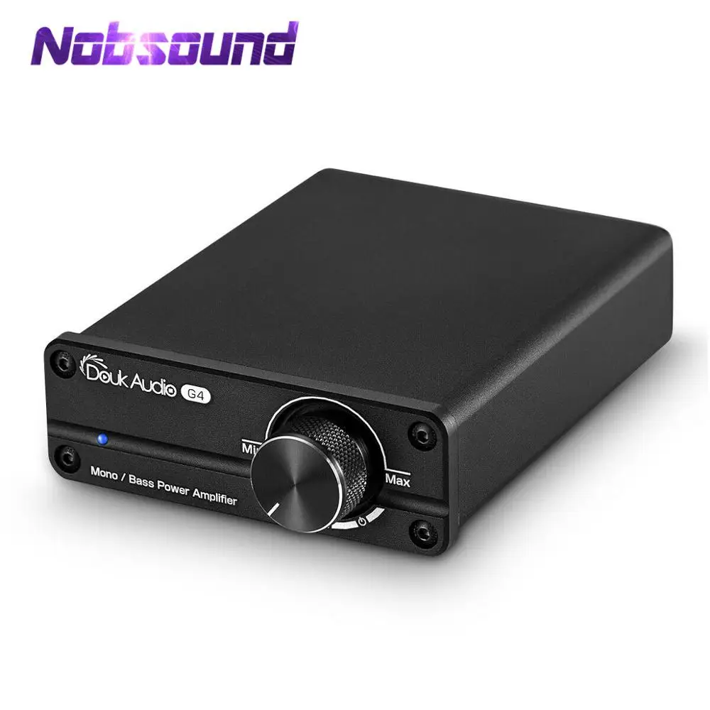 Nobsound мини сабвуфер/полночастотный моноканальный TPA3116 цифровой усилитель мощности HiFi Интегрированный усилитель класса D 100 Вт