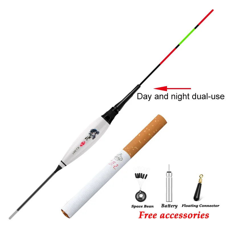 Зарядное устройство для плоского водного карпа карась поплавок ночной рыбалки 3