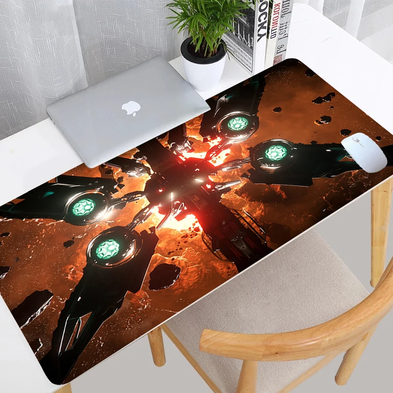 

Star Citizen Mouse Pad Anime Gaming Accessories ковер Gabinete Gamer PC Computer Desk Mat Large XXL Keyboard Tablet Mousepad