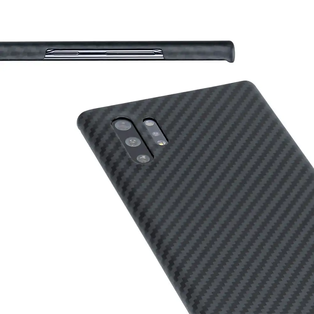 MONOCARBON чехол из арамидного волокна для samsung Note 10 10 Plus, чехол для Galaxy Note 10 5G с рисунком из углеродного волокна