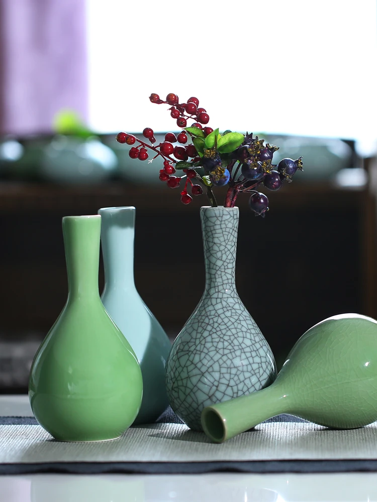 Новогодняя Ретро керамическая ваза настольное украшение для дома этнические