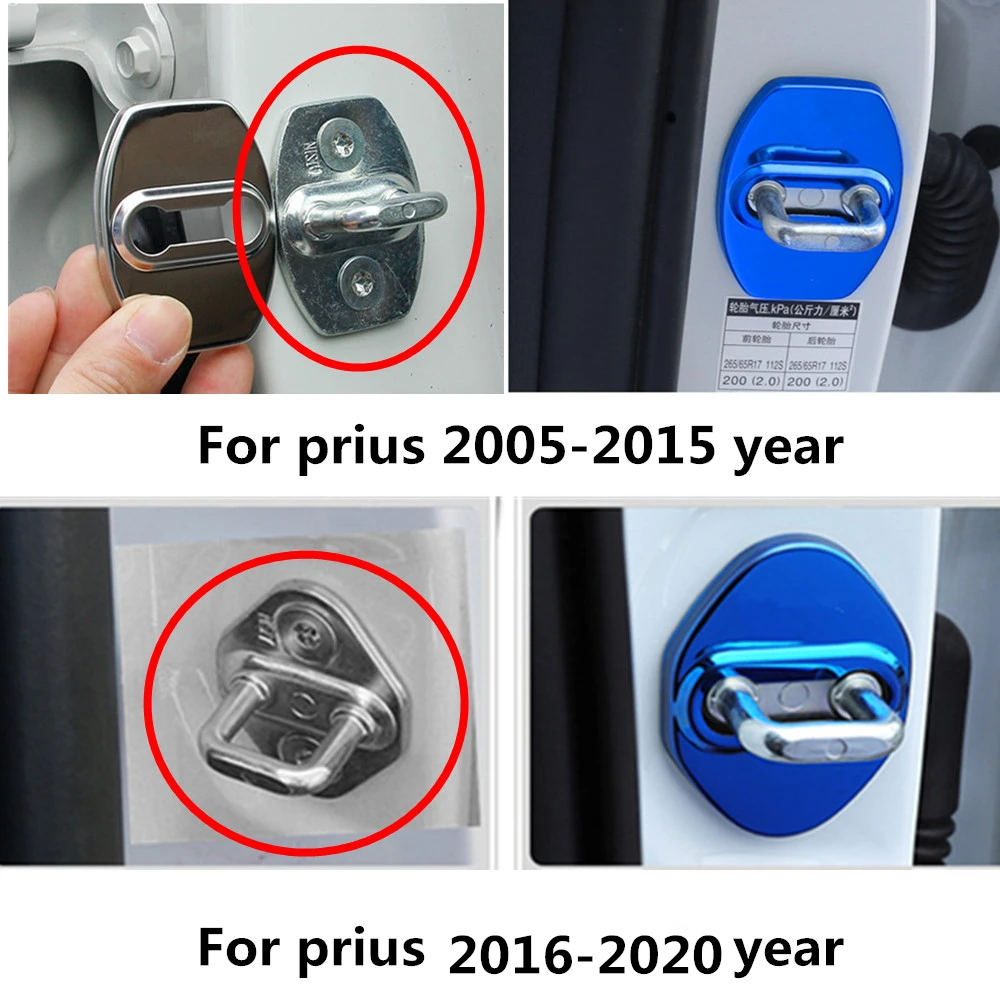 FLYJ 4 шт. Автомобильный Дверной замок пряжка крышка автомобильные аксессуары interio