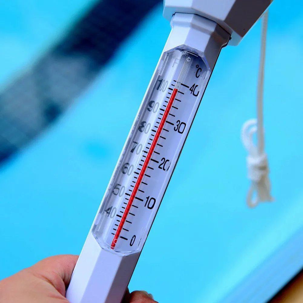 

1X ABS Pool Thermometer Water Sensor Thermometer Floating Tester Water Swimming Pool Spa Fish Ponds 0.01 (RH)