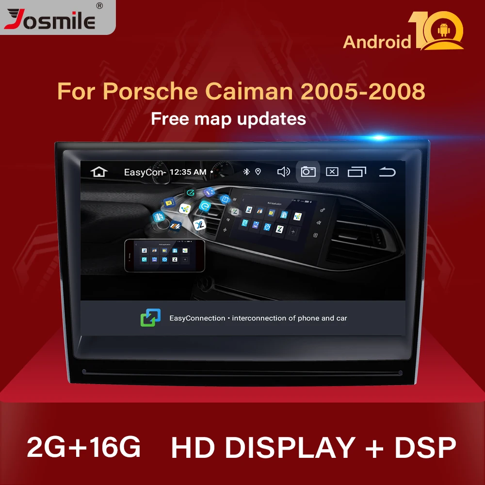Автомобильный мультимедийный плеер 2 Din Android 10 для Porsche/911/997/Cayman/Boxter радио головное