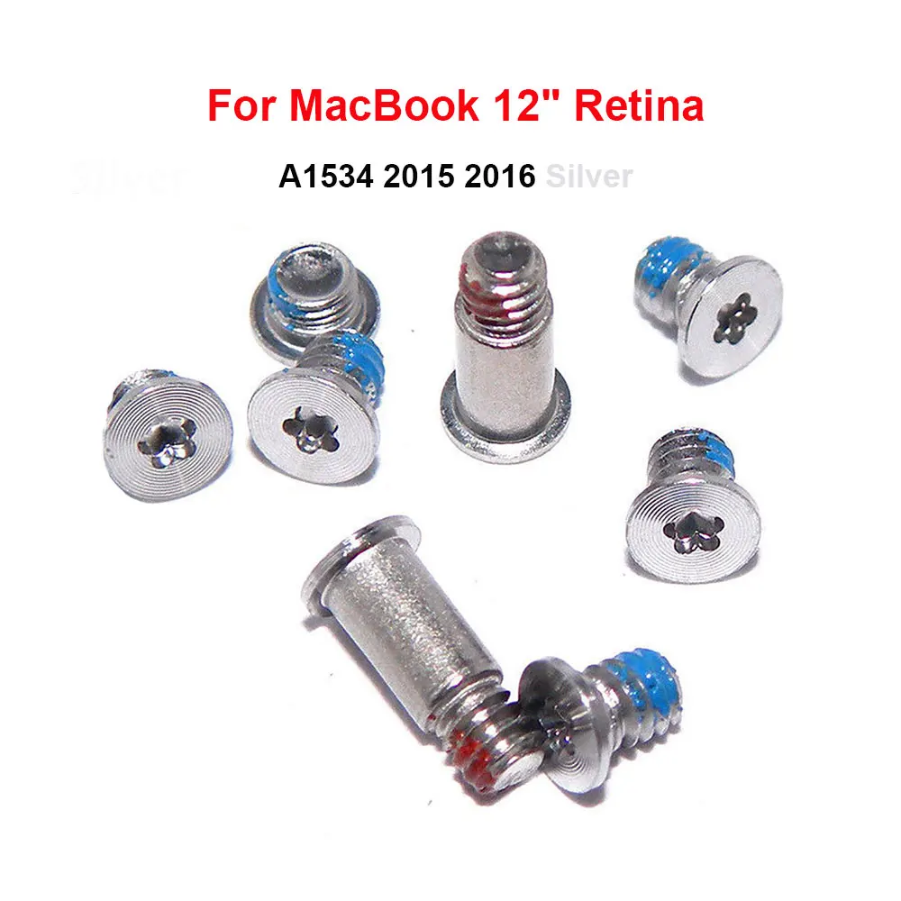 Винты для нижней задней крышки корпуса MacBook Pro 12 &quot13" Retina Air A1237 A1304 A1398 A1534 A1502 A1425