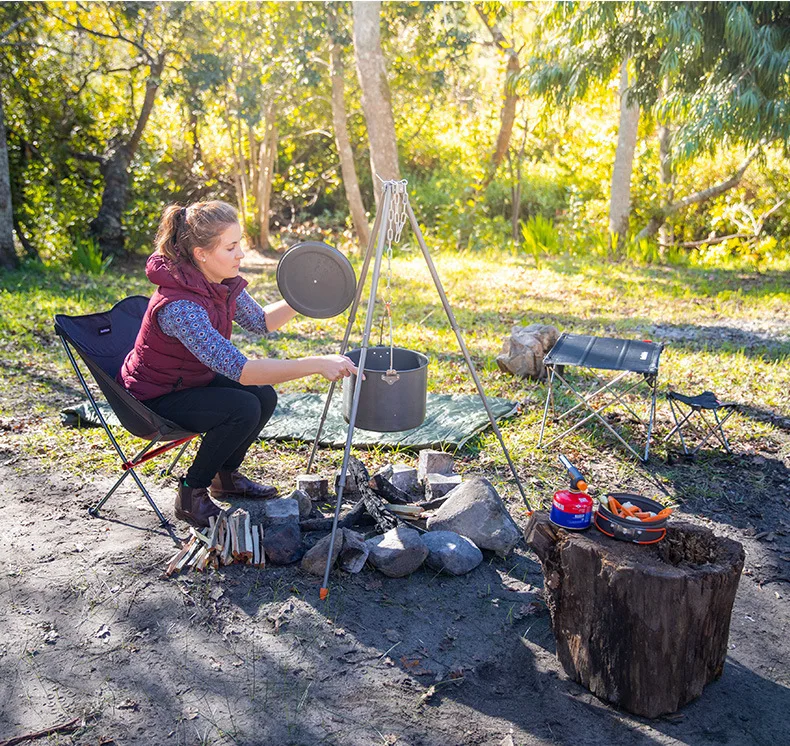 Naturehike Новое поступление алюминиевый сплав большой емкости 10л Кемпинг горшок с Handel для 6-8 человек