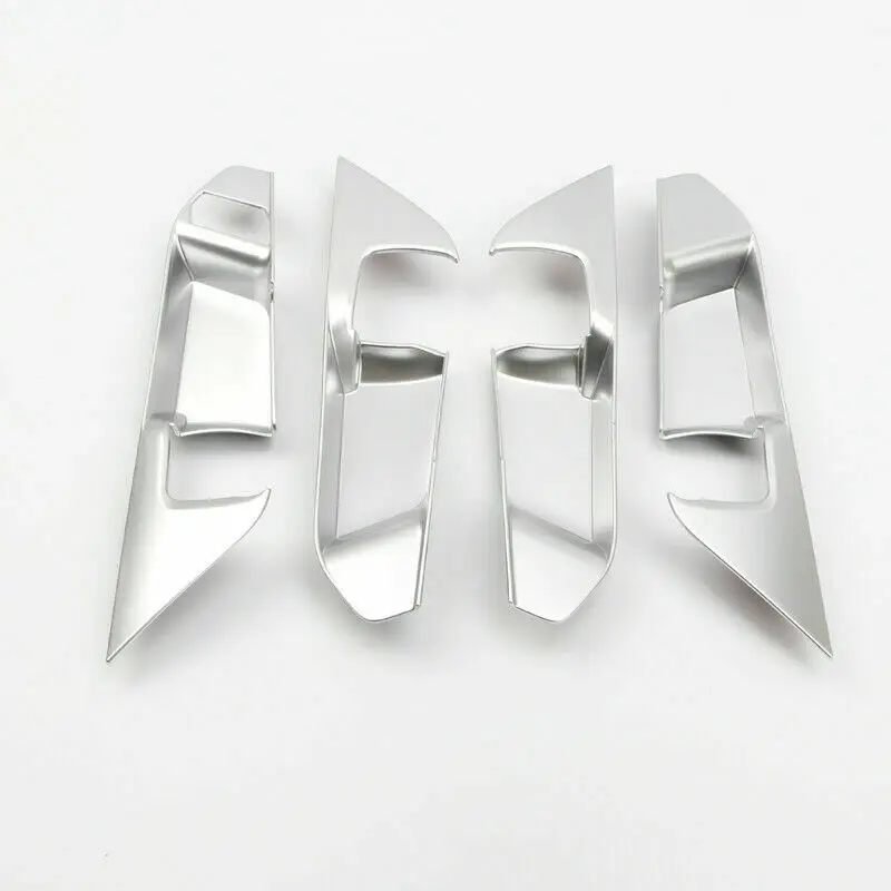 LHD ABS матовая внутренняя дверная ручка крышка чаши отделка 4 шт. для Toyota RAV4