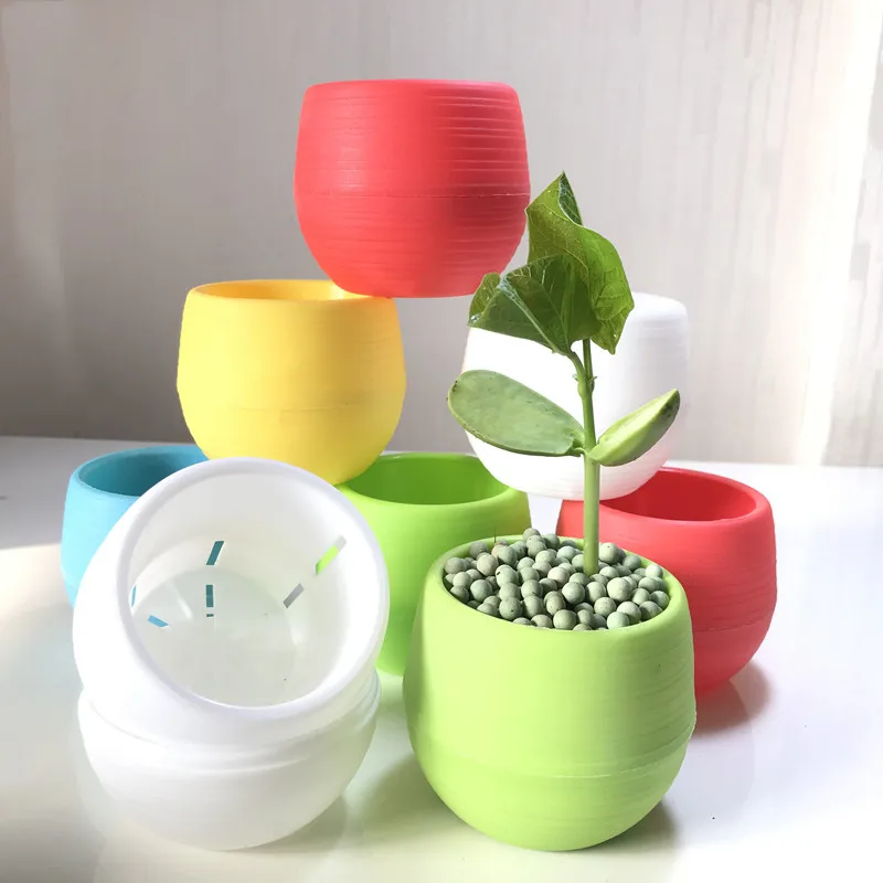Цветные Цветочные горшки для суккулентов комнатные мини-горшки украшения офиса