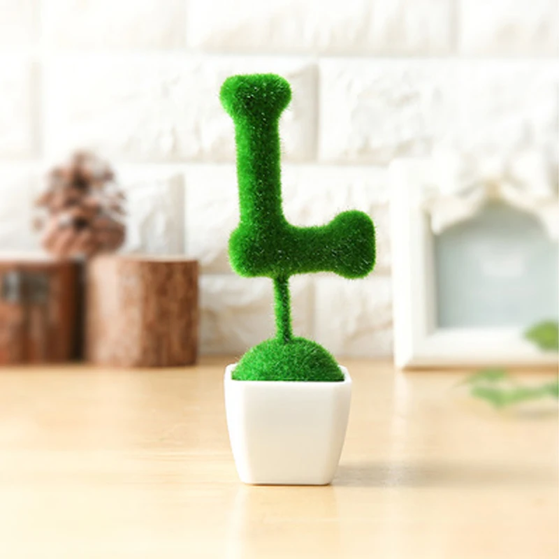 Real Touch Simulation Flower Home Decor 1 Set Garden DIY Artificial LOVE Bonsai Fashion Fake Plant Wedding Handmade Household | Дом и сад