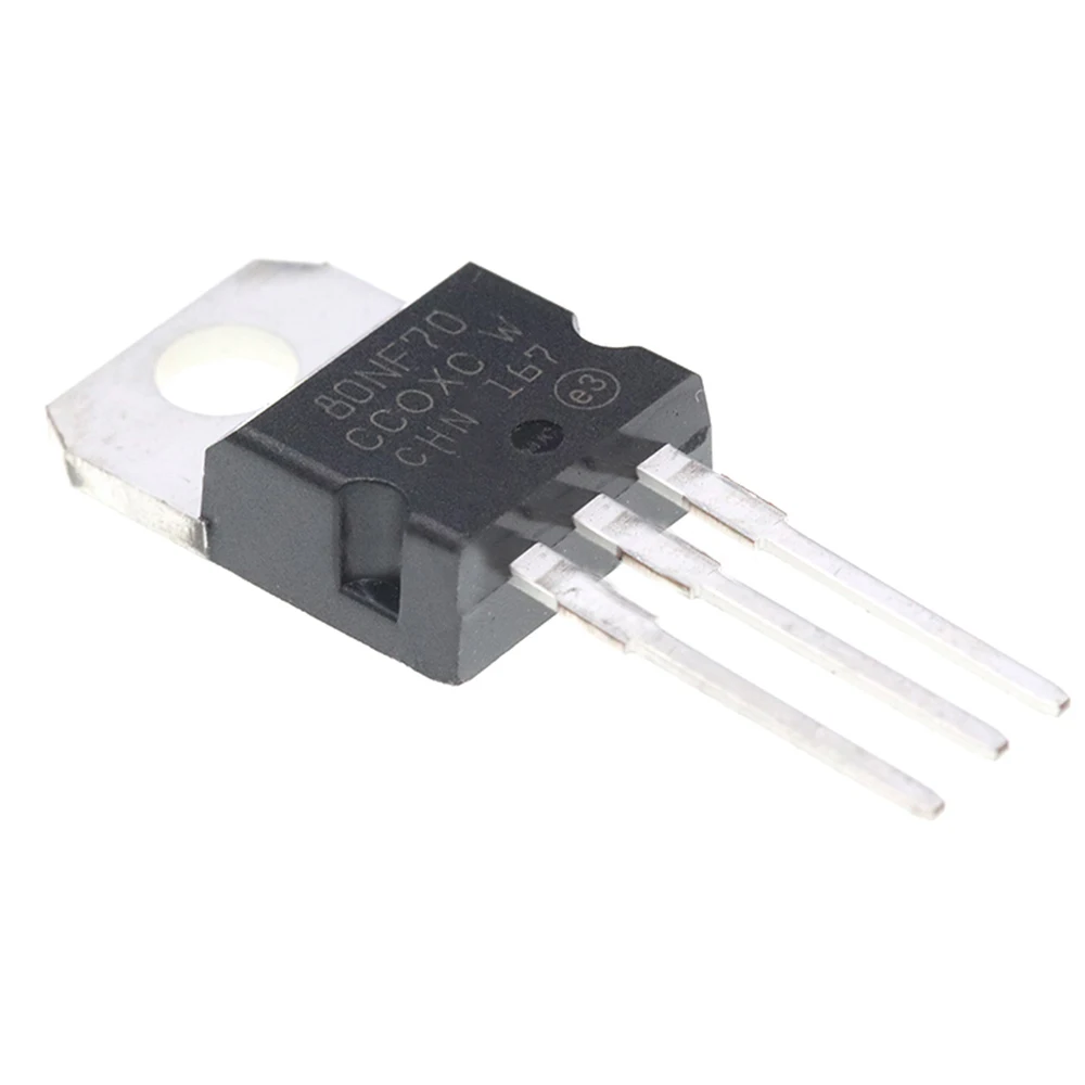 

20 шт. STP80NF70 80NF70 P80NF70 TO-220 80A 70 в MOSFET N-Ch 68 в 0,0082 Ом Новый оригинальный