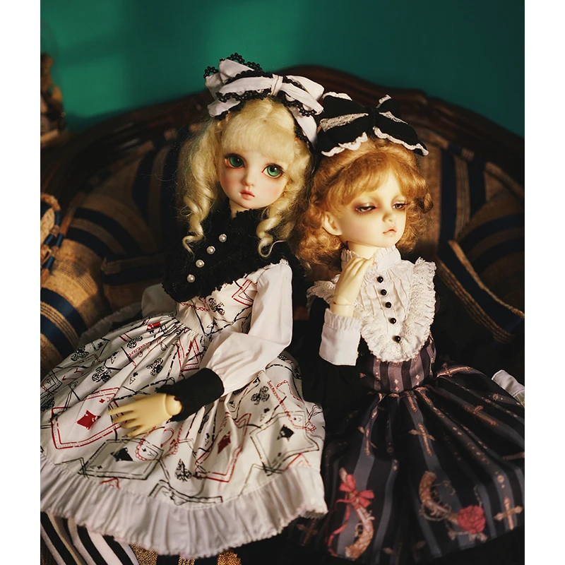 BJD платье Кукольное + украшение для волос 1/6 1/4 1/3 гигантская кукла аксессуары