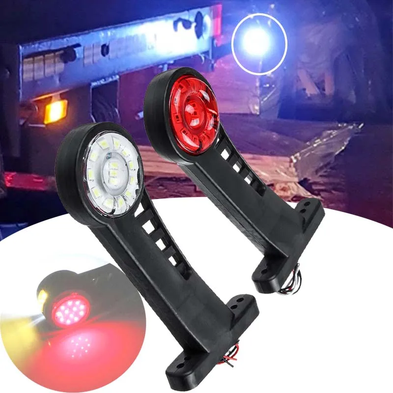 

Новинка 2021, светодиодная лампа 24 В для автомобиля, прицепа, грузовика, грузовика, боковой габаритный фонарь, светильник для прицепа, светиль...