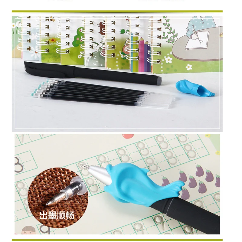 8 шт./компл. цифровая электронная книга английская ручная работа круглая копия