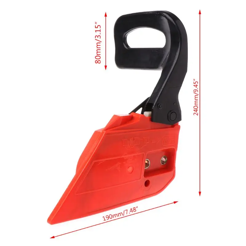 

2023 New Brake Handle Clutch Sprocket Cover Replacement for Chinese Chainsaw 4500 5200 5800 45CC 58CC for Home Garden Supplies