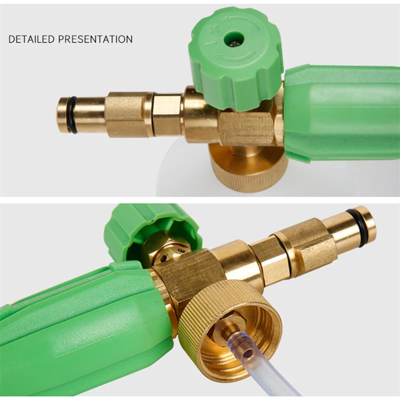 

High Quality Foam Gun Nozzle For YiLi H3/H4/H5 Interface Snow Foam Lance Foam Cannon Foam Generator For High Pressure Car Washer