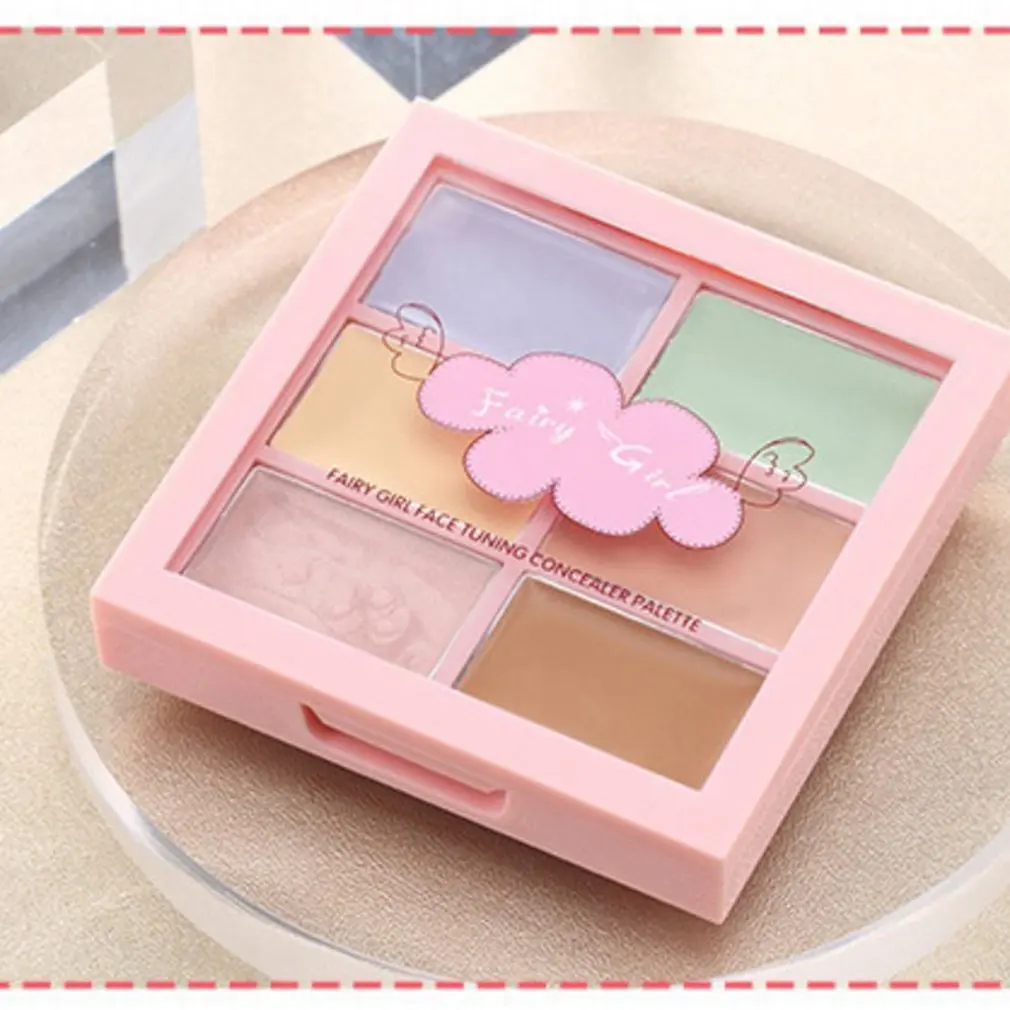 Тональный крем для лица минеральный 6 макияж матовый шесть цветов 9 г консилер 3