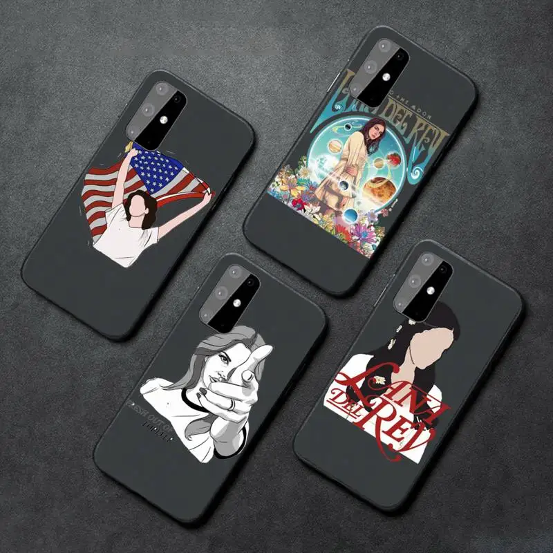 

Lana Del Rey sexy model singer Phone Case For Samsung A32 A51 A52 A71 A50 A12 A21S S10 S20 S21 Plus Fe Ultra