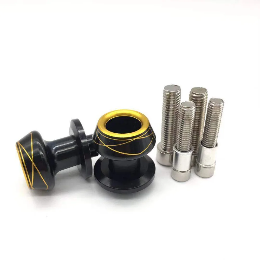 Винты с подставкой для мотоциклов 10 мм 8 поворотная катушка слайдеры защитная