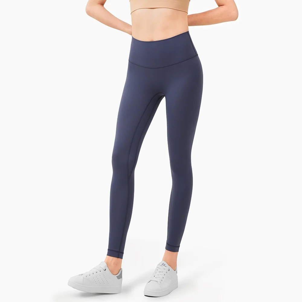 

Elastic Tight Nude Leggings Nude High Waist Skinny Yoga Pants Peach Hip Lift Leggings Sport Women Fitness Push Up Sport Pants