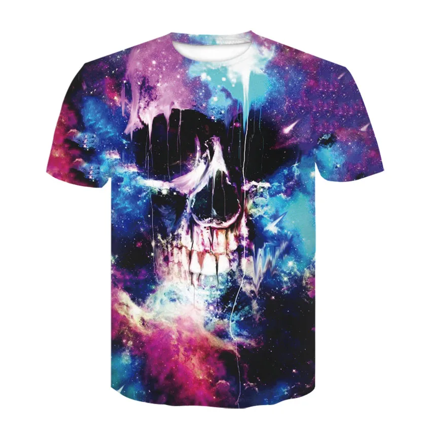 Модная спортивная летняя мужская футболка с круглым вырезом и коротким рукавом