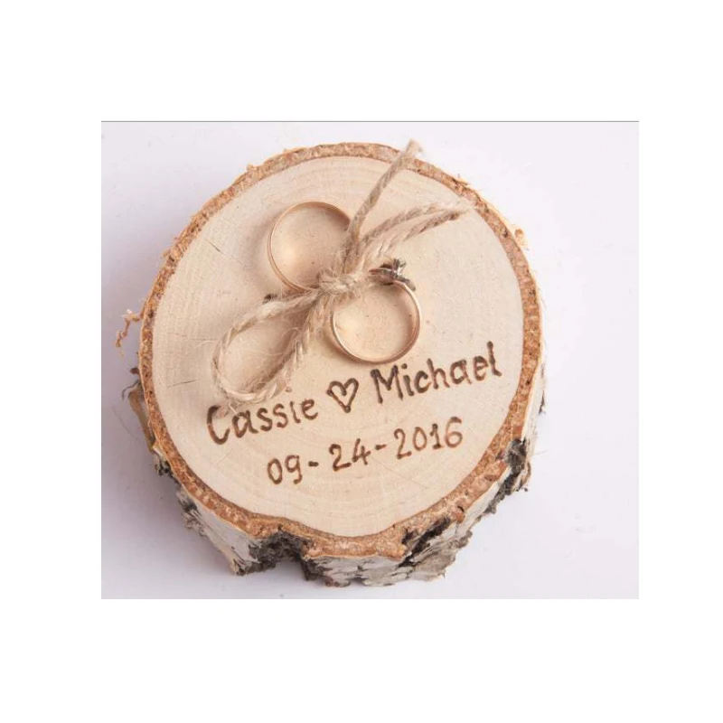Creative personality forest wedding ring box custom wedding proposal ring box ring box wedding exchange