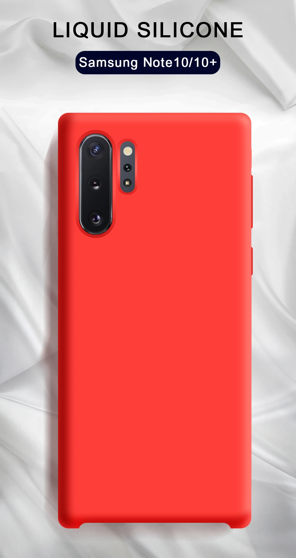 Для samsung Note 10 Plus чехол для samsung Galaxy S8 S9 S10 S10e Note 8 9 10 Plus 5G Pro мягкий жидкий силиконовый чехол-накладка