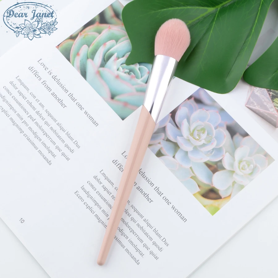 1 шт. розовый набор для макияжа кисть пудры Контурные румяна макияж кисти меньше