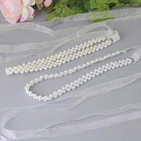 100 handmade pearls wedding belts pearls belts for bridesmaid dresses elegant pearls wedding beaded belts for prom dresses belt