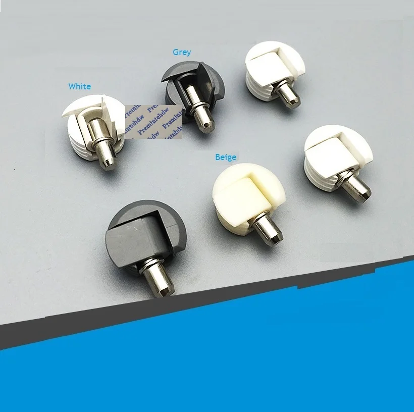 100 шт./лот 5 мм вал купольная мебель Полка для шкафа держатель прищепки кронштейн