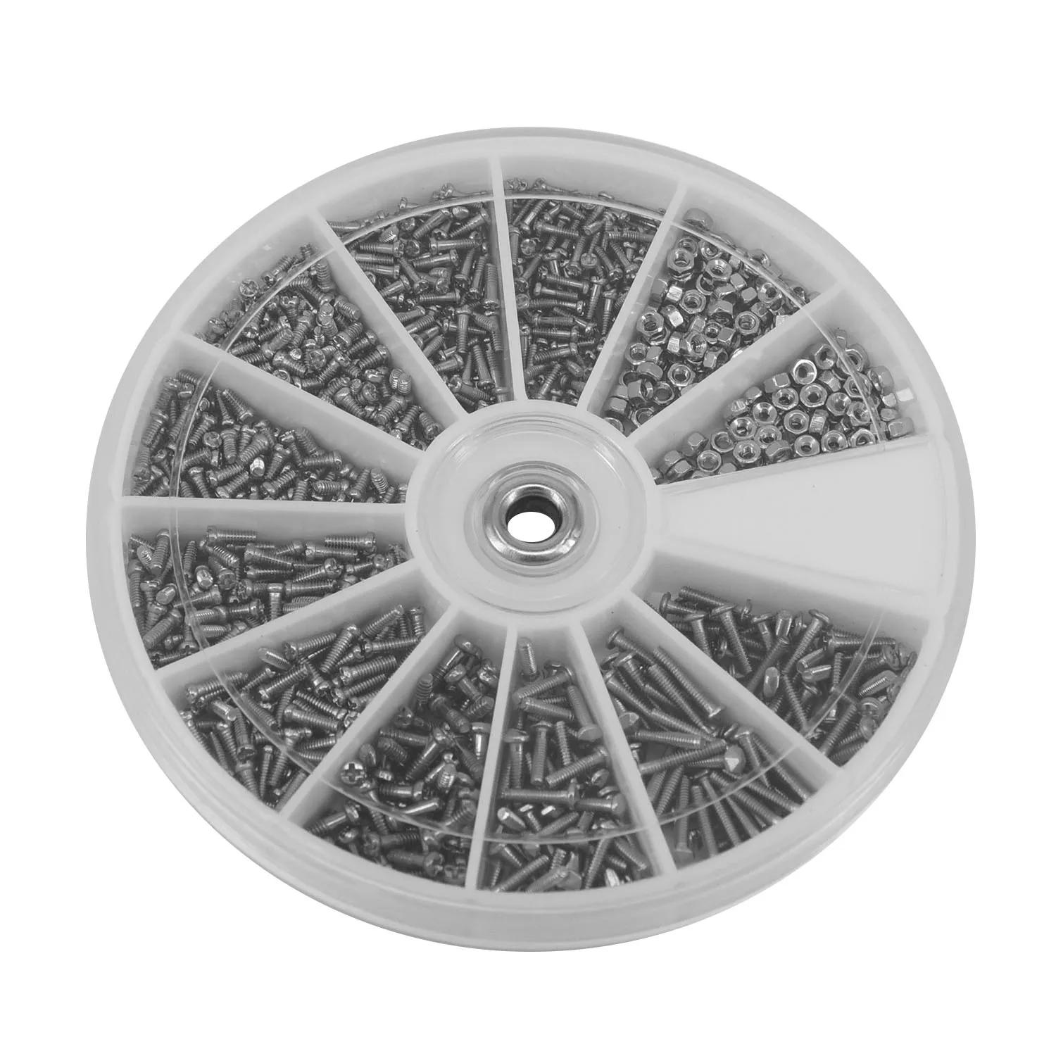 1000pcs~Stainless Steel Screws Bolts With Hex Nuts Washers Assortment Kit Parts | Инструменты