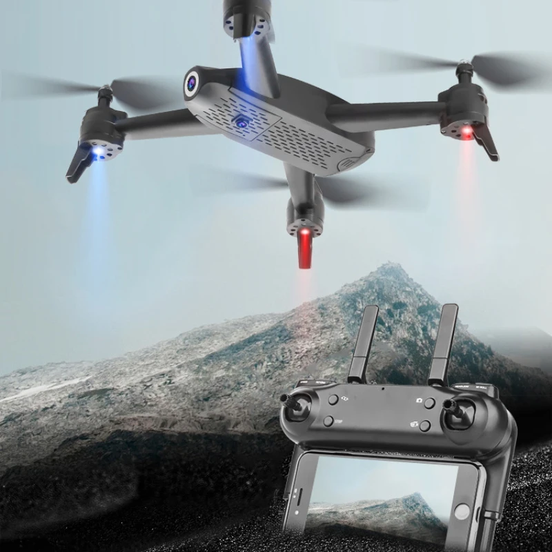Дрон Радиоуправляемый с двойной камерой Wi-Fi FPV 4K/1080P 200 м | Игрушки и хобби