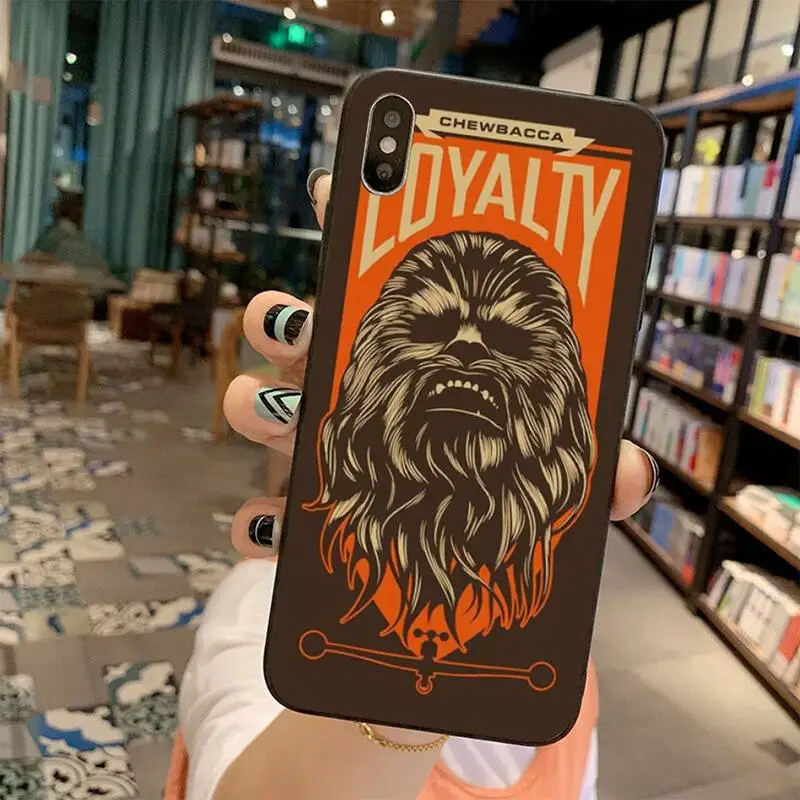 

Movie Chewbacca Funny Bling Cute Phone Case for iPhone 11 pro XS MAX 8 7 6 6S Plus X 5S SE 2020 XR case