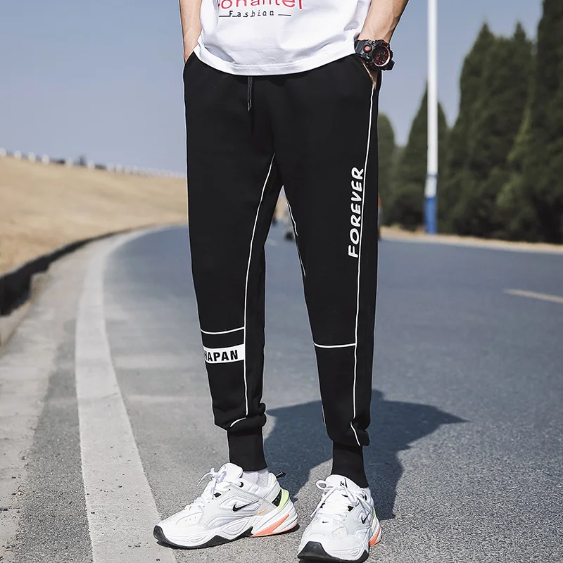 

2021 Dropshipping Baggy Hip-Hop Harem Pants Autumn Men Streetwear Causal Pants Mens Cotton Slim Fitness New Pants Male Trousers