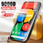 Гидрогелевая пленка 9000D, изогнутая, для Google Pixel 5, Pixel5 5G, 2020, GD1YQ, GTT9Q, 6,0 дюйма, полное покрытие, Защитная пленка для экрана, не стекло, 2 шт.