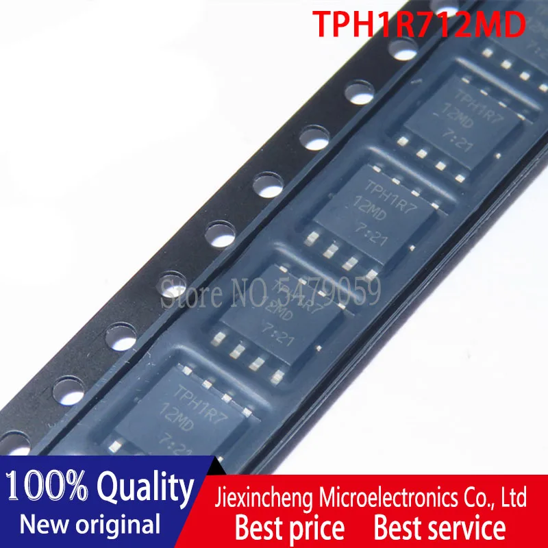 Новинка, оригинальный МОП-транзистор TPH1R712MD TPH1R712 QFN8 60A 20V, 10 шт. Новинка, оригинальный МОП-транзистор TPH1R712MD TPH1R712 QFN8 60A 20V, 10 шт.
