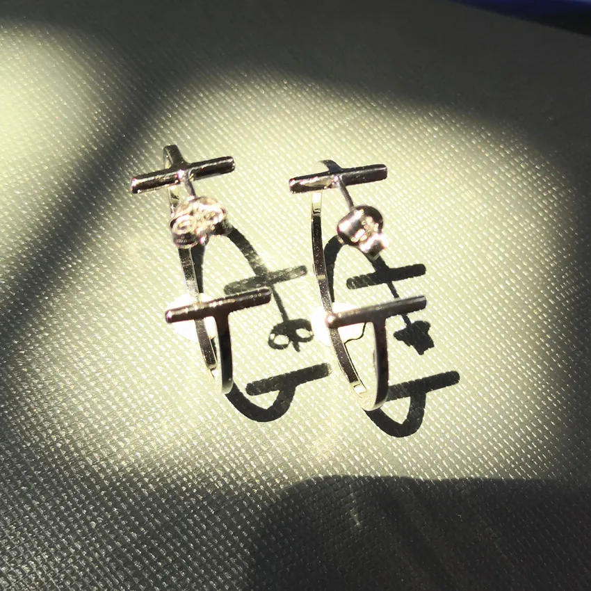 

Классические серебряные серьги ms из чистого серебра S925 пробы, розовое золото, золото, Америка и Европа, женские праздничные подарки