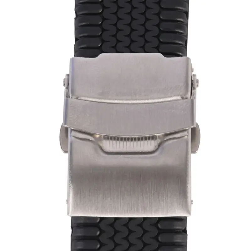 Водонепроницаемый 20 22 24 мм ремешок для часов силиконовый резиновый Ремешок