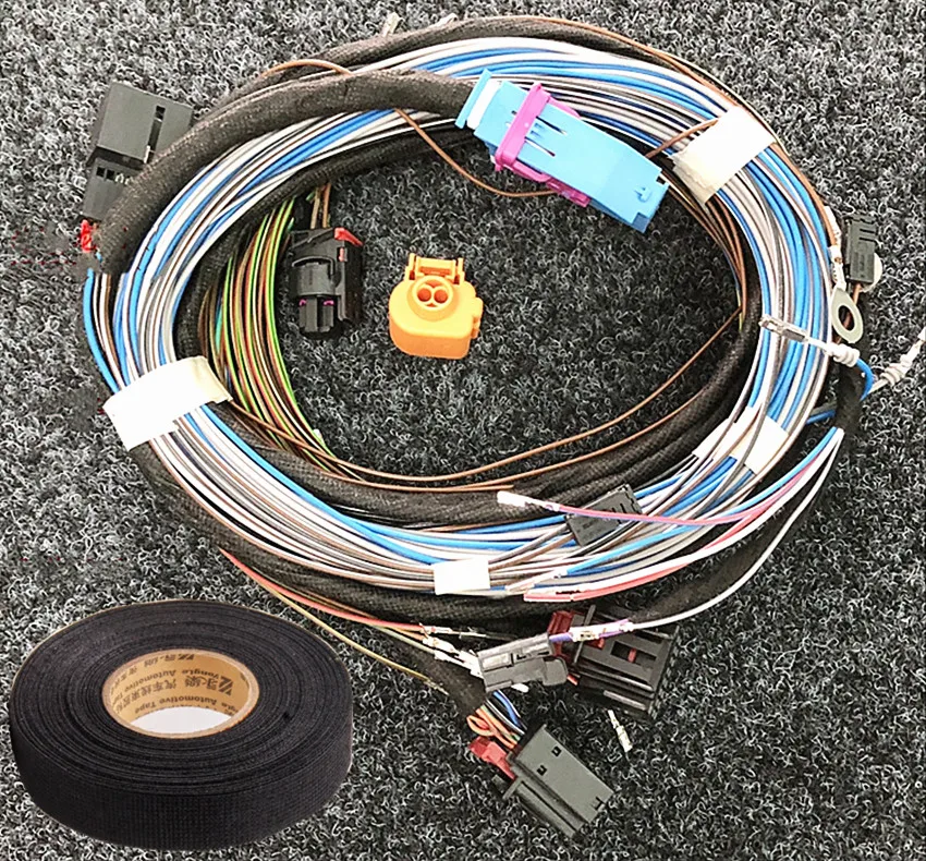 Система запуска и остановки двигателя Kessy БЕСКЛЮЧЕВОЙ вход кабельный провод для