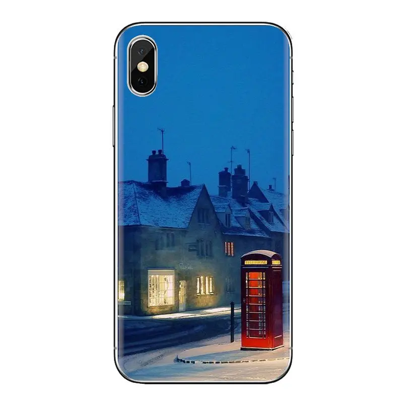 Красный лондонская телефонная будка для Oneplus 3t 5T 6T Nokia детей возрастом 2 3 5 6 8 9 230 3310