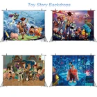 Фотофон детская игрушка для душа Story 4, украшение для дня рождения, баннер, Виниловый фон на заказ для фотостудии для детей