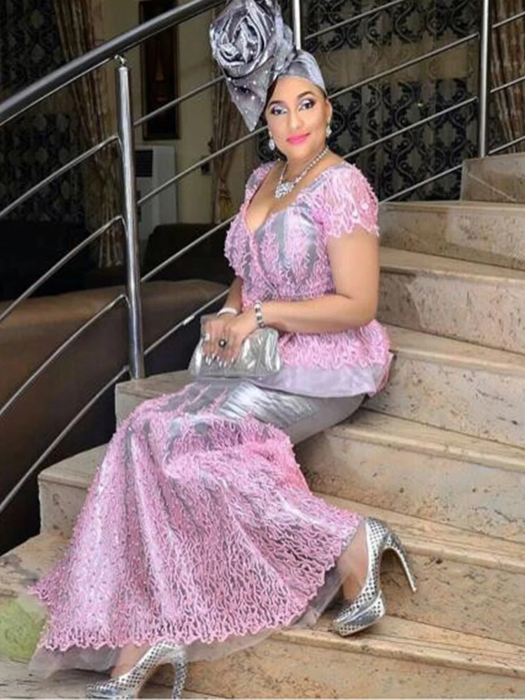 2021 горячая Распродажа в нигерийском стиле африканские ткани шнурка французский