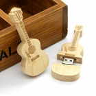 Деревянная гитара, Usb-флеш-накопитель, 64 ГБ, деревянная флеш-карта, Usb-накопитель, 4G, 8G, 16 ГБ, 32 ГБ, подарки для клиентов