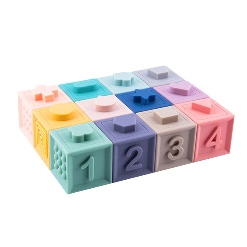 Детские игрушки которые нужно ловить детские мягкие резиновые рельефные блоки